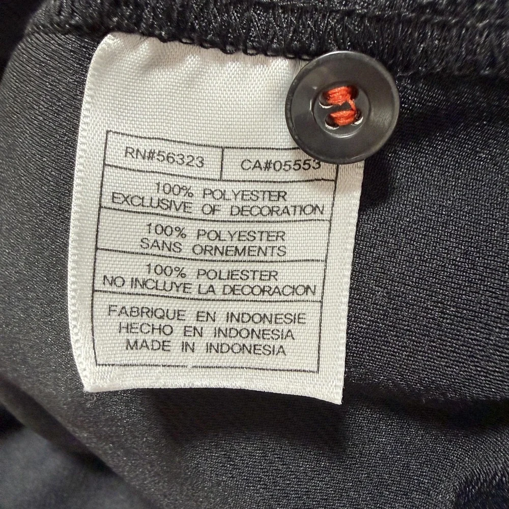 Oregon State Beavers Polo Shirt Mens XL Black NCAA‎ Football Nike Fit Dry